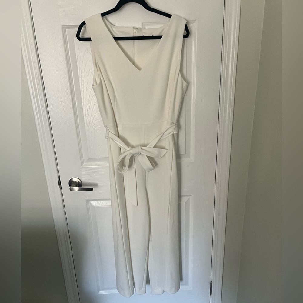 Calvin Klein Cream Jumpsuit